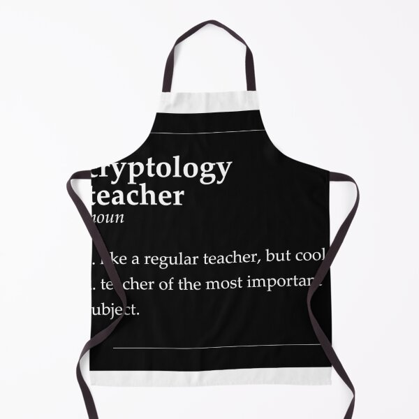 Item preview, Cryptology Teacher designed and sold by DasaiArt.