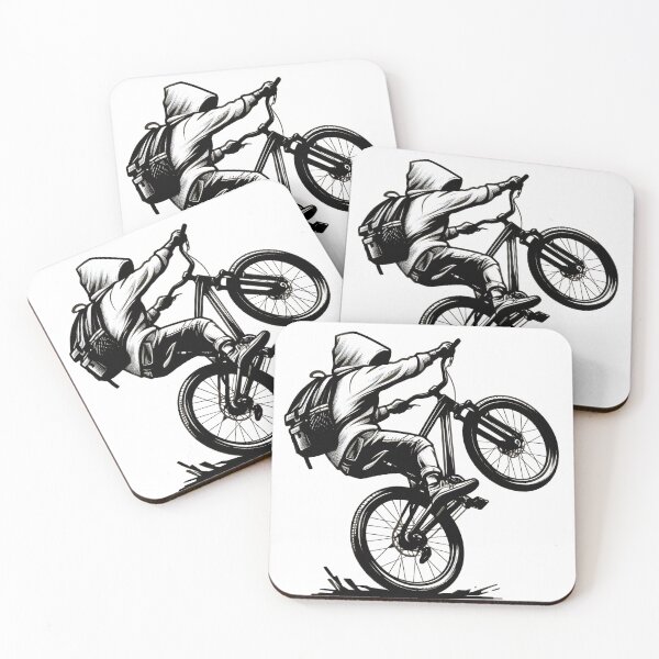 Item preview, Bikelife Wheelie MountainBike Rider.  designed and sold by fatbanana.