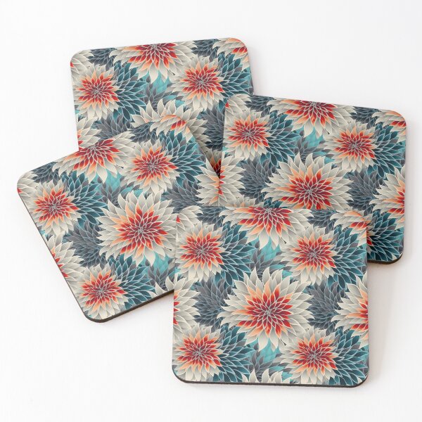 Item preview, Autumnal Dahlia Whispers designed and sold by PatentedPrints.