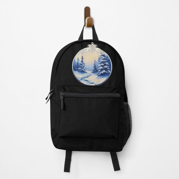 Item preview, Winter wonderland enclosed in the shape of a Christmas ornament designed and sold by Visual Arts Dominika Cybuch.