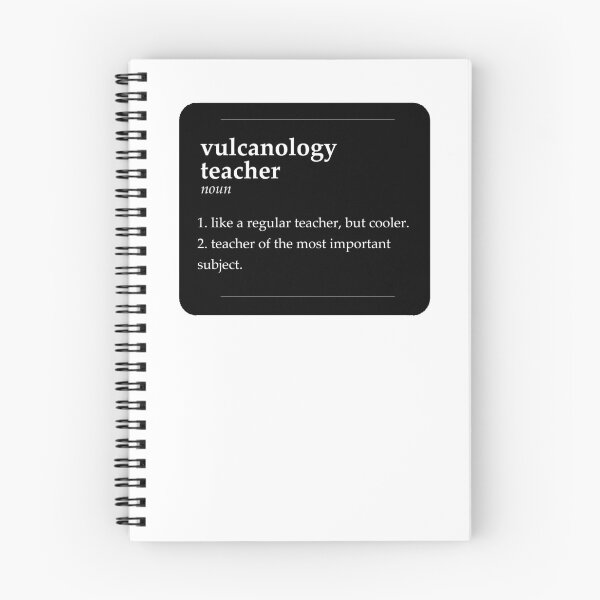 Item preview, Vulcanology Teacher designed and sold by DasaiArt.