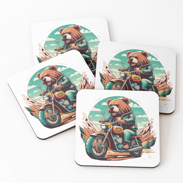 Item preview, Rebel Bear Ride: Motorcycle Adventure designed and sold by pavelrmata.