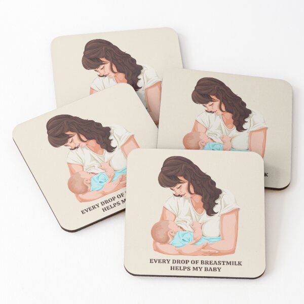 Item preview, Every drop of breastmilk helps my baby - Breastfeeding awareness Mother's day designed and sold by UnitedWeWear.
