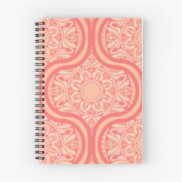 Item preview, Parfait Peach Plethora Dot Mandala Ogee designed and sold by Triplicate Limited.