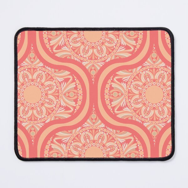Item preview, Parfait Peach Plethora Dot Mandala Ogee designed and sold by Triplicate Limited.