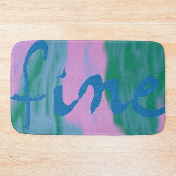 Item preview, FINE blue word art print designed and sold by nataliavandalia.
