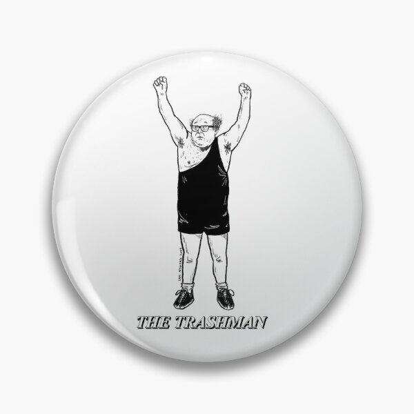 Item preview, The Trashman (transparent) designed and sold by Sam Nygard.