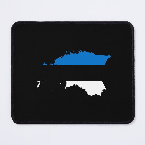 Item preview, Flag Map of Estonia  designed and sold by feether-store.