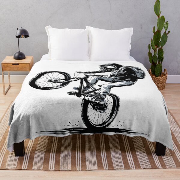Item preview, Bikelife Bmx Girl Pulling Wheelie designed and sold by fatbanana.