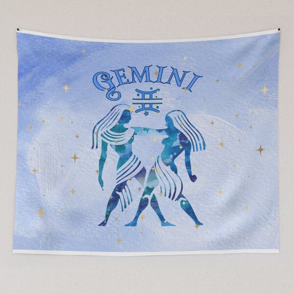 Item preview, Gemini Zodiac Sign of the Twins: Dual Nature, Infinite Possibilities designed and sold by MysticOzzy.
