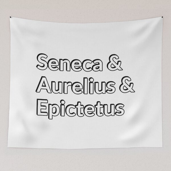 Item preview, Stoic Philosophers - Epictetus, Aurelius, Seneca designed and sold by Inspirationmotivation.