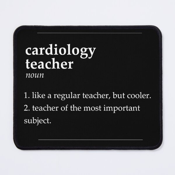 Item preview, Cardiology Teacher designed and sold by DasaiArt.