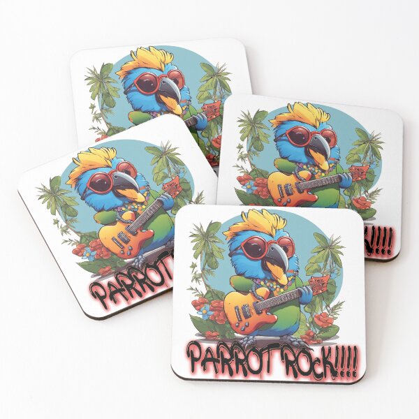 Item preview, Parrot Rock! - Grateful Parrot Designs designed and sold by Smokinjoe66.