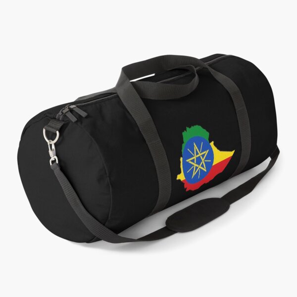 Item preview, Flag Map of Ethiopia  designed and sold by feether-store.