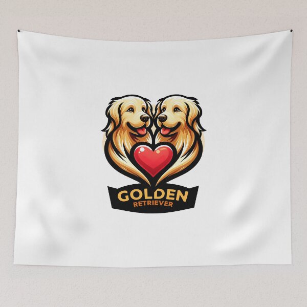 Item preview, Golden Retriever Love designed and sold by YANNISQ49.