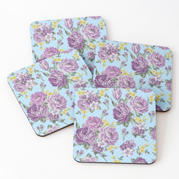Item preview, Roses background in lilac color designed and sold by Suvenire.