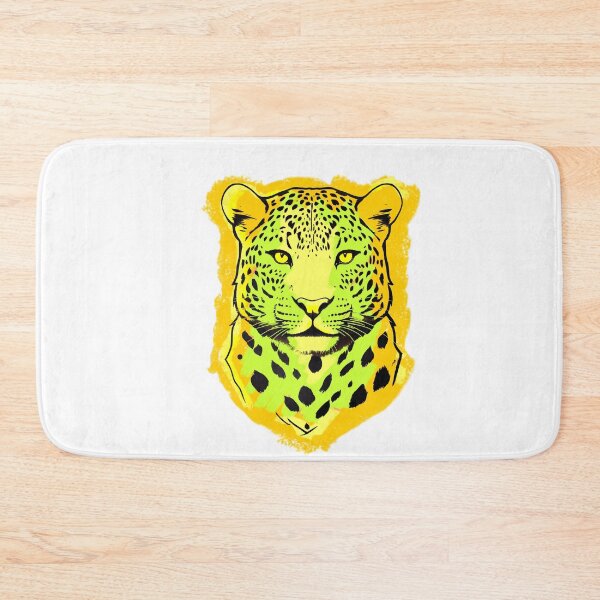 Item preview, Critically Endangered Animals, Amur Leopard: Pop Art (Yellow) designed and sold by KnoClothingCo.