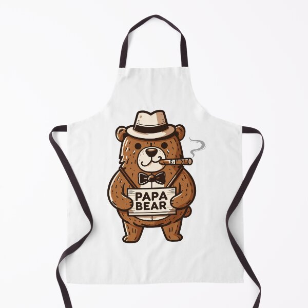 Item preview, Funny cartoony Papa bear designed and sold by TomTeeShop01.