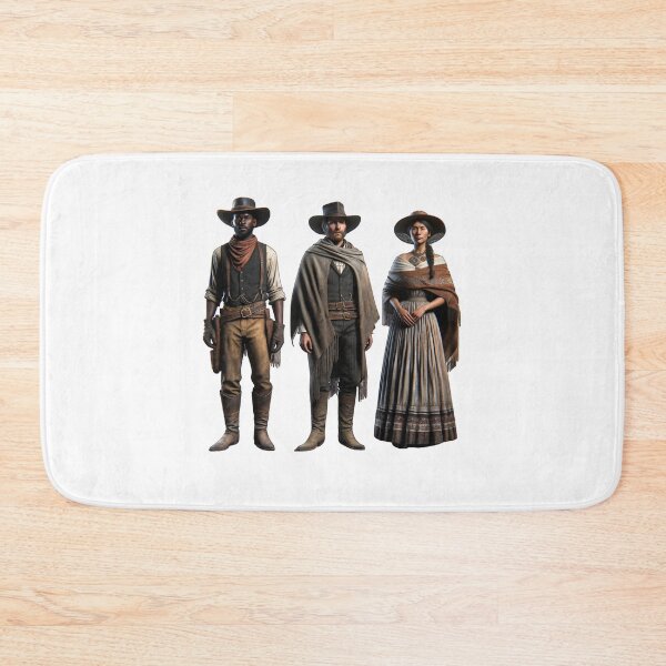 Item preview, Group of 3 People from the Old Wild West Cowboys designed and sold by kylmllr101684.