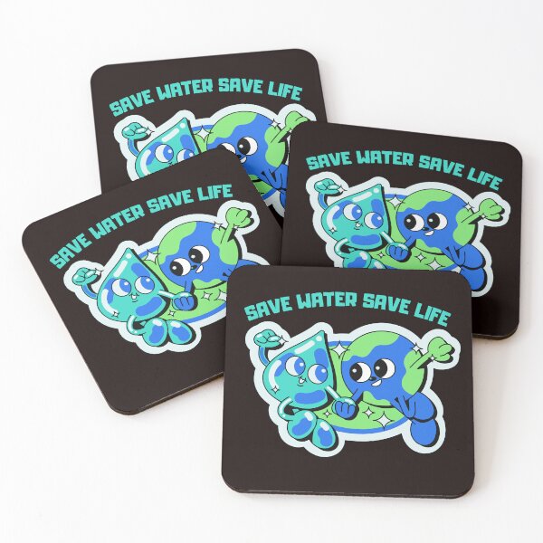 Item preview, Save water, save life encapsulates a powerful message advocating for the conservation of one of our most precious resources designed and sold by Studio-wzory.