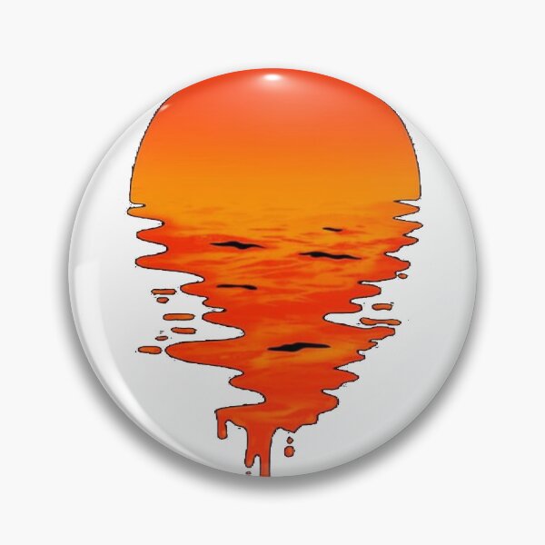 Item preview, Orange Sunset Lake designed and sold by Gollenmarket.