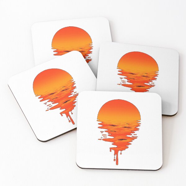 Item preview, Orange Sunset Lake designed and sold by Gollenmarket.