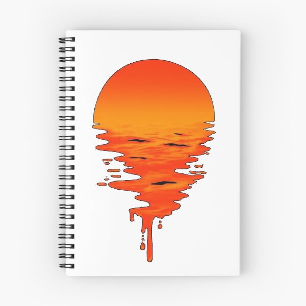 Item preview, Orange Sunset Lake designed and sold by Gollenmarket.
