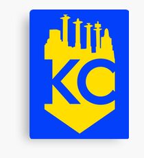 KC Skyline Crown Canvas Print