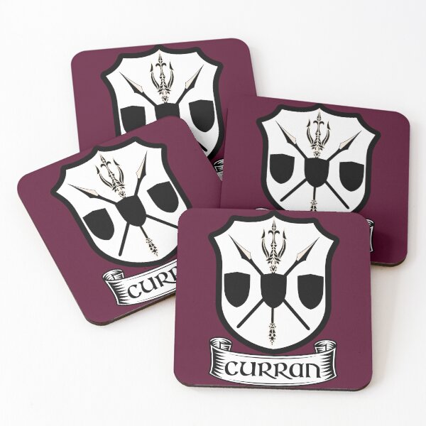 Item preview, Curran Coat of Arms Shield designed and sold by Emeris.