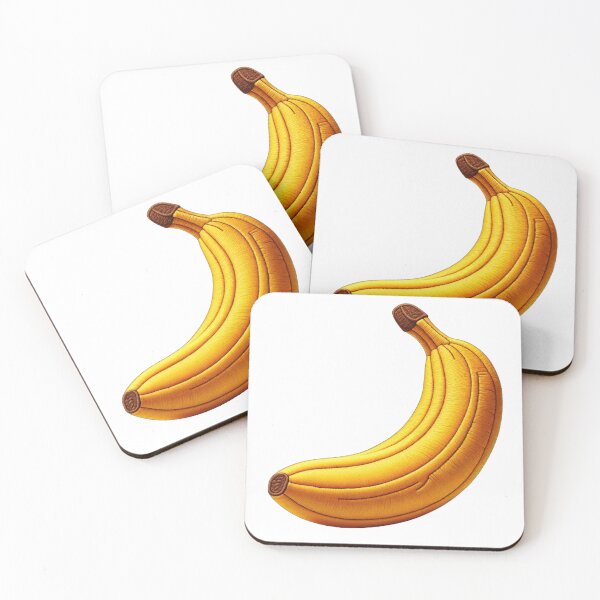 Item preview, Embroidered Yellow Banana Fruit Snack Food Thing designed and sold by kylmllr101684.