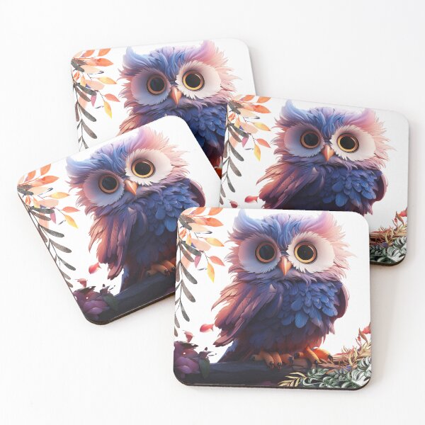 Item preview, Cutie Owl #5 designed and sold by DesignVistaHub.