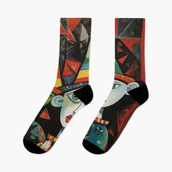 Item preview, Abstract Christmas Elves designed and sold by dcrc.