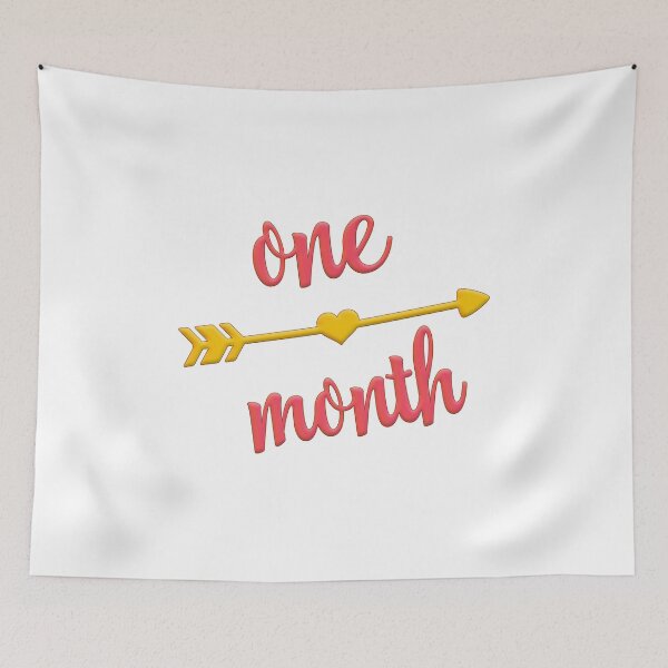 Item preview, One Month Baby designed and sold by franktact.