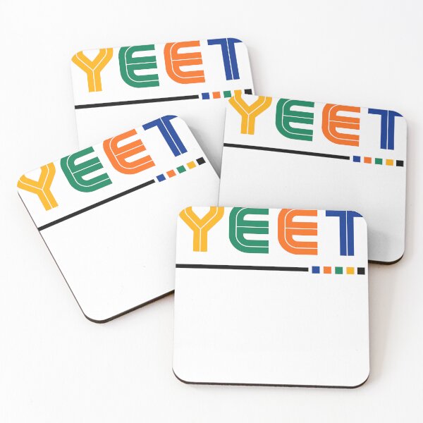 Item preview, YEET retro colorful letters designed and sold by ColorfulKiddos.