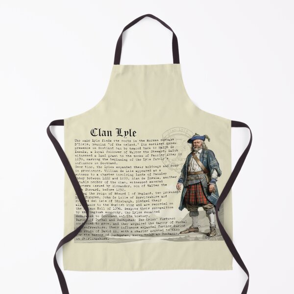 Item preview, Clan Lyle Scottish History designed and sold by BagTown Clans.