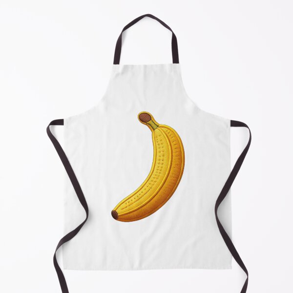 Item preview, Embroidered Banana Sewn Yellow Fruit Food Snack designed and sold by kylmllr101684.