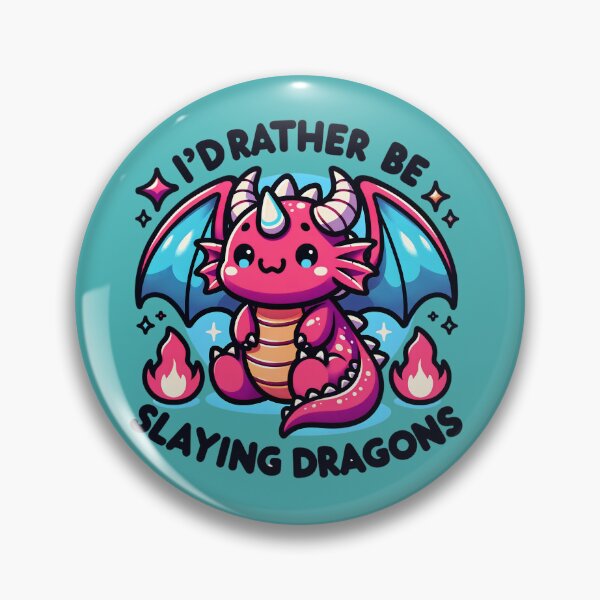 Item preview, Dungeons & Dragons: Rather be Slaying Dragons designed and sold by Adventurer's Attire & Art.