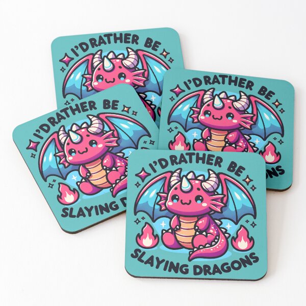 Item preview, Dungeons & Dragons: Rather be Slaying Dragons designed and sold by Adventurer's Attire & Art.