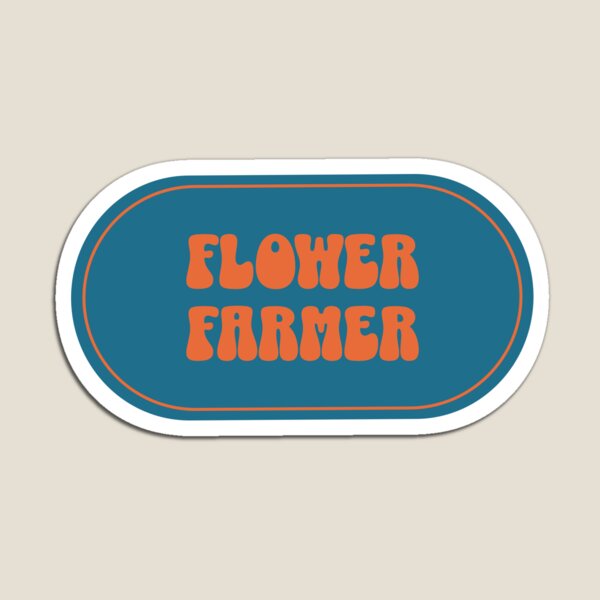 Item preview, Flower Farmer Floral Harvest Delight: Unique Tee and Sticker Gifts for Blossom Loving Farmer designed and sold by CORINNE W.