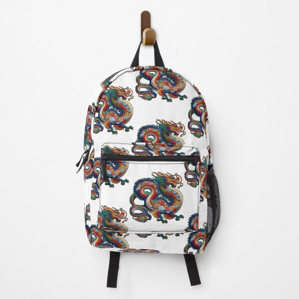 Item preview, Embroidered Multicolor Chinese Style Dragon Animal Legend designed and sold by kylmllr101684.