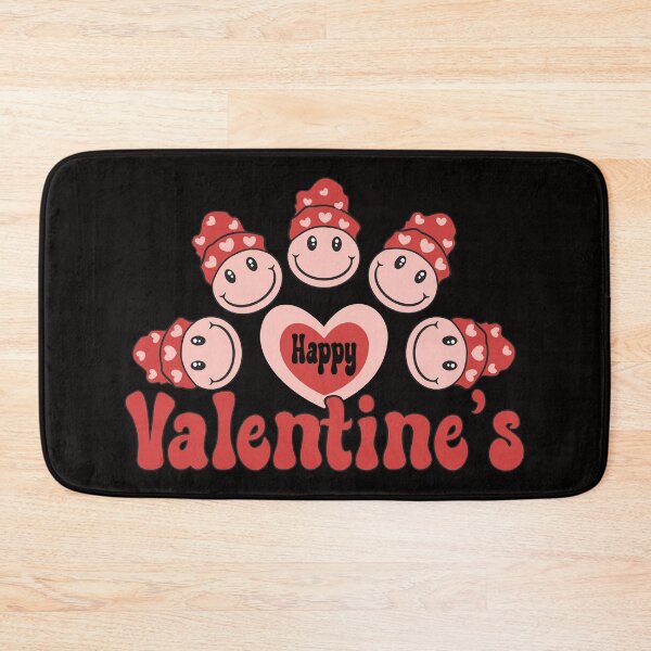 Item preview, Beanie smile face Valentines Day, © DAM Creative, designed and sold by DAM Creative ⭐⭐⭐⭐⭐.