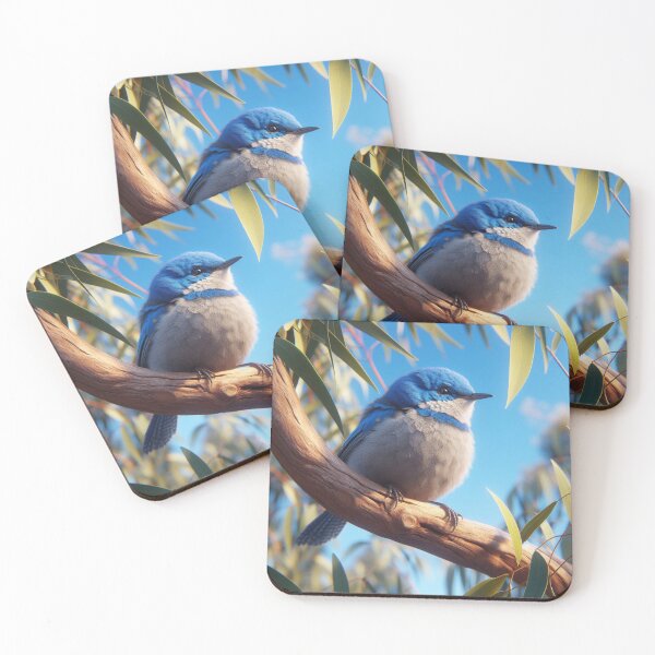 Item preview, The Little Blue Wren designed and sold by The Drewbs at Skipton Studioz.
