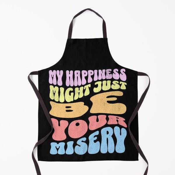 Item preview, Wavy Sarcasm Tshirt My Happiness Might Just Be Your Misery designed and sold by Ninety9Secrets.
