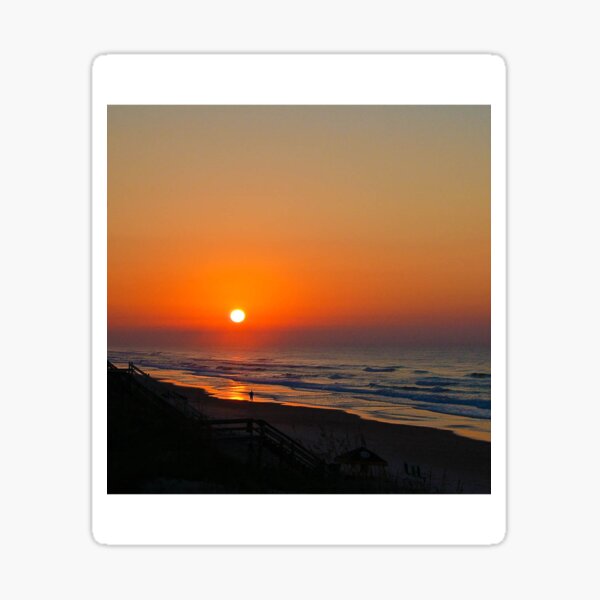 Item preview, Beach Sunset In Topsail Nc designed and sold by flippinsg.