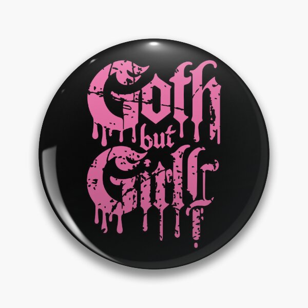 Item preview, Goth but Girly - Girly Goth Aesthetic Drip Text Design designed and sold by SRZT.