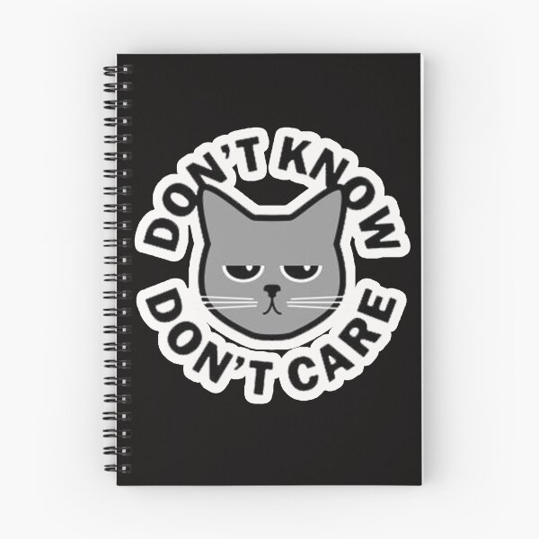 Item preview, dont know dont care designed and sold by Ratatatts.