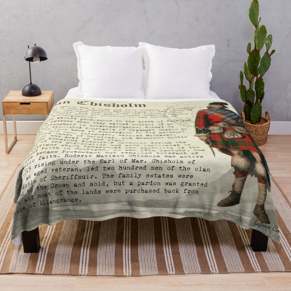 Item preview, Clan Chisholm Scottish History designed and sold by BagTown Clans.