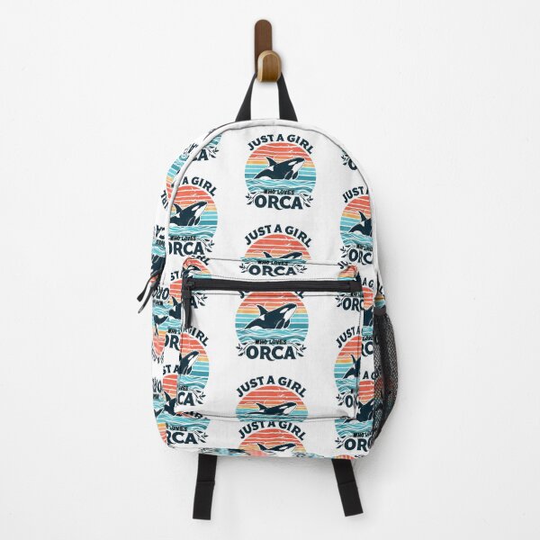 Item preview, Just A Girl Who Loves Orca Sunset SHIRT designed and sold by Clothesbest.