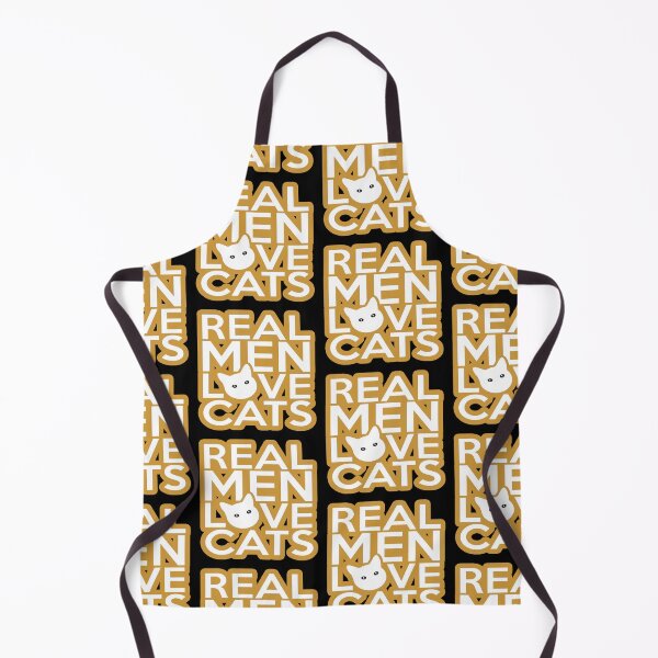 Item preview, real men love cats designed and sold by Ratatatts.
