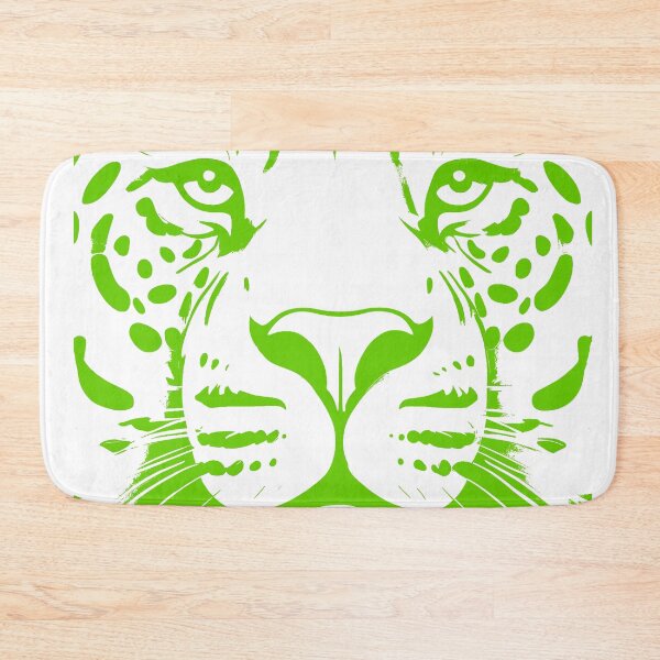 Item preview, Critically Endangered Animals, Amur Leopard: Line Art (Green) designed and sold by KnoClothingCo.